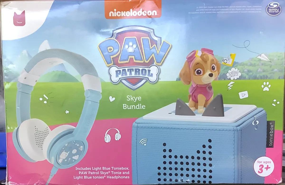 Tonies Paw Patrol Skye Headphones Bundle Starter Set 1