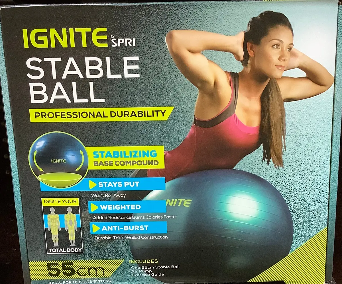 Ignite By Spri 55Cm Stable Ball 1