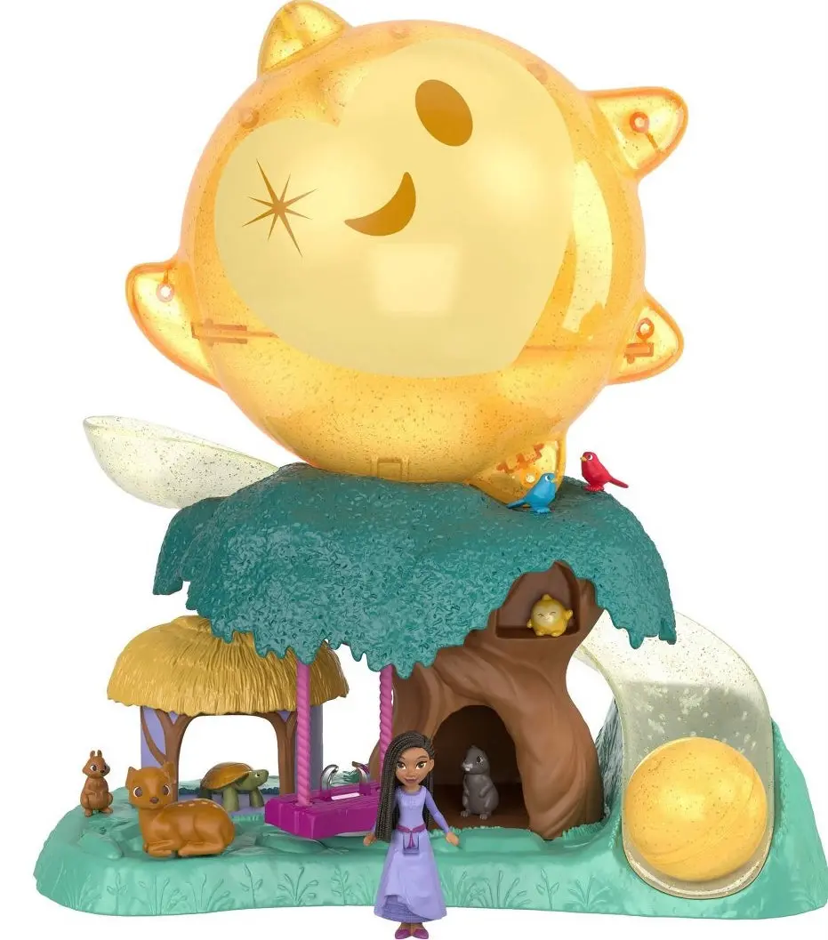 Disney Wish Magical Star Playset With Asha Of Rosas Mini
Doll & 7 Surprise Wish Orbs 1