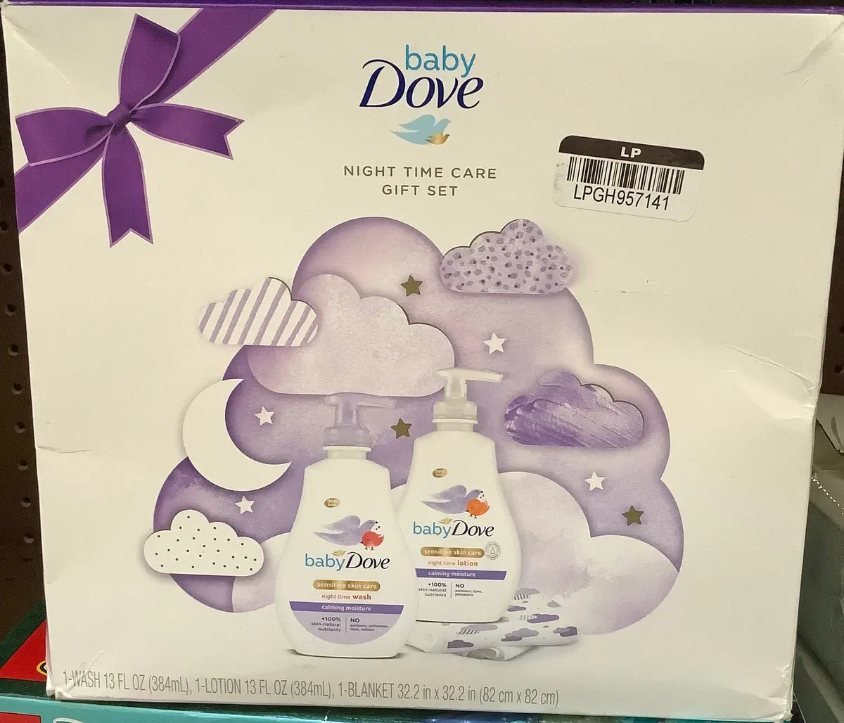 Baby Dove Calming Nights Gift Set - 3Pc 1