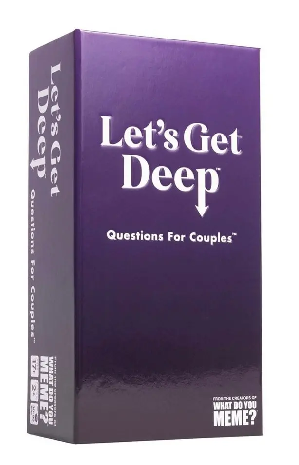 Let's Get Deep Adult Party Game By What Do You Meme? 1