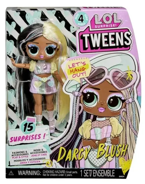 Lol Surprise Tweens Series 4 Fashion Doll Darcy Blush With 15 Surprises 1