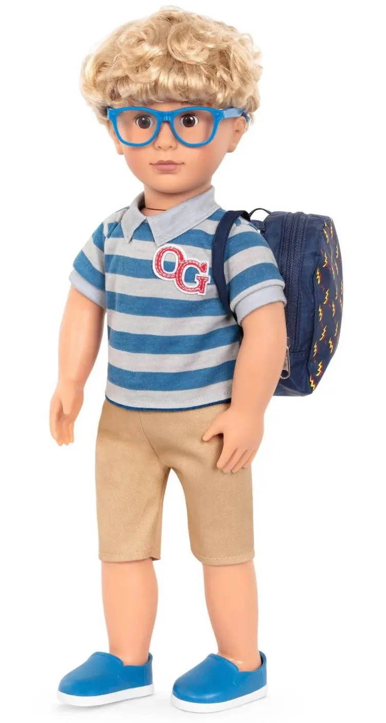 Our Generation Leo Doll With Backpack 1