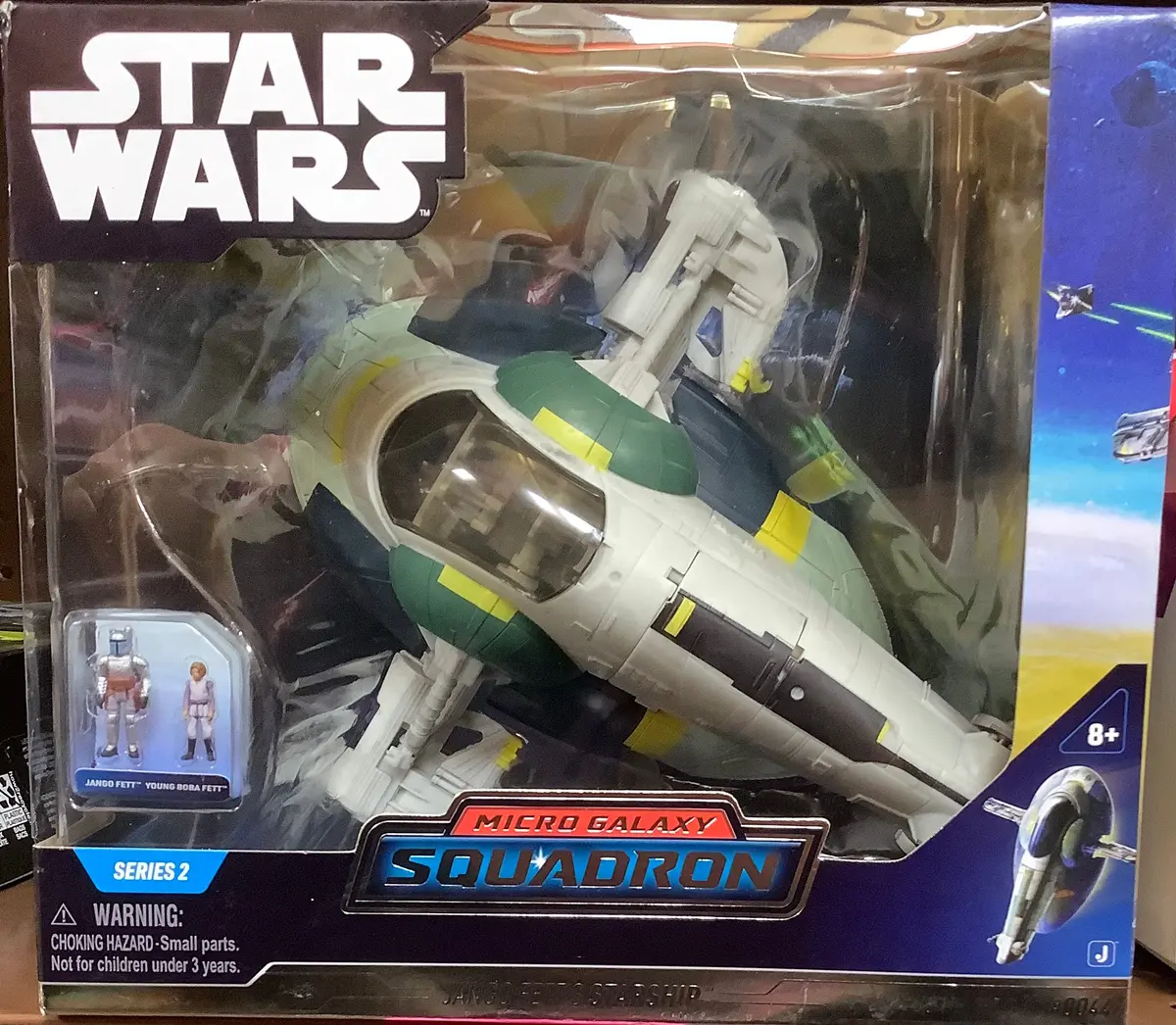 Star Wars Micro Galaxy Squadron Jango Fett's Starship Vehicle 1