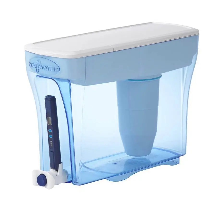 Zerowater 30 Cup Ready-Pour Water Filtering Dispenser With Free Water Quality Meter 1