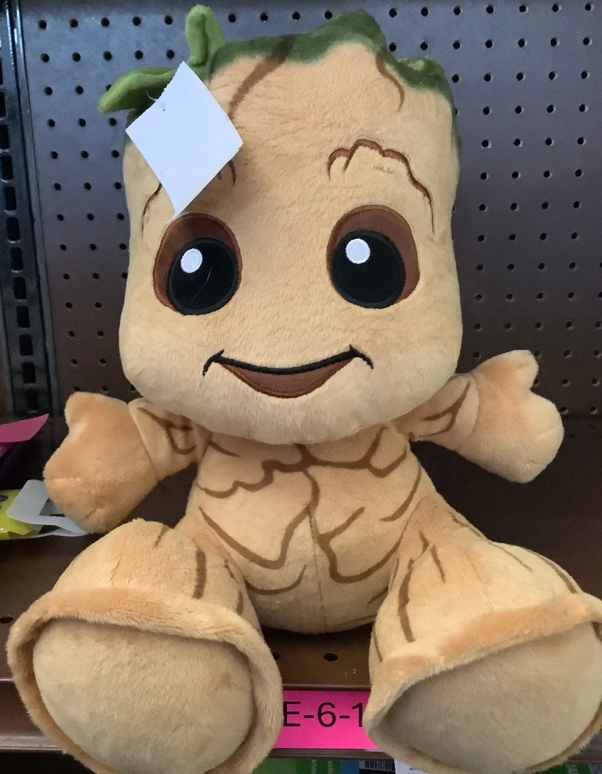 Marvel Guardians Of Galaxy Groot Big Feet Plush 1