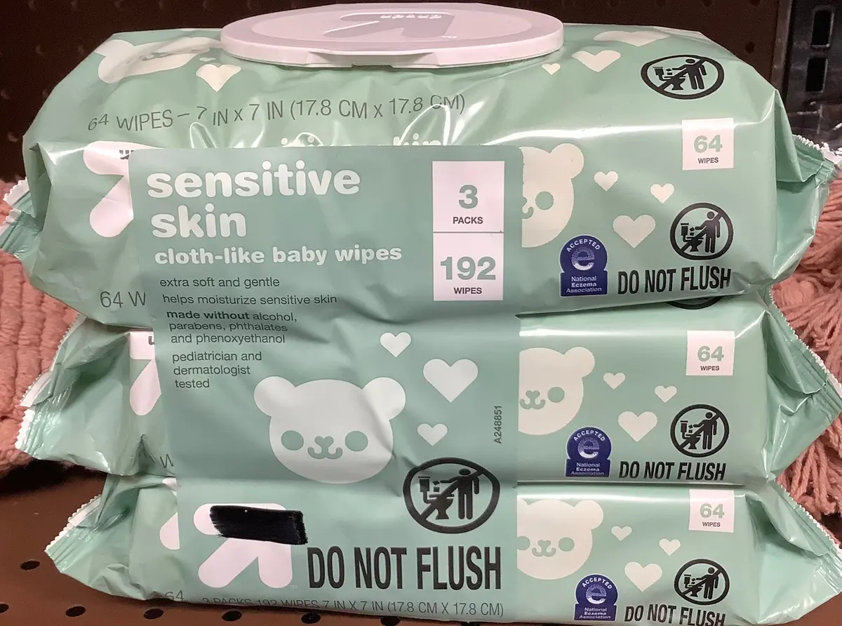 Sensitive Baby Wipes - 192Ct 1