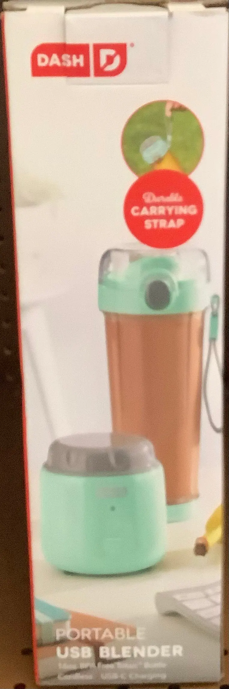 Dash 16Oz Portable Rechargeable Blender With Sport Cap 1
