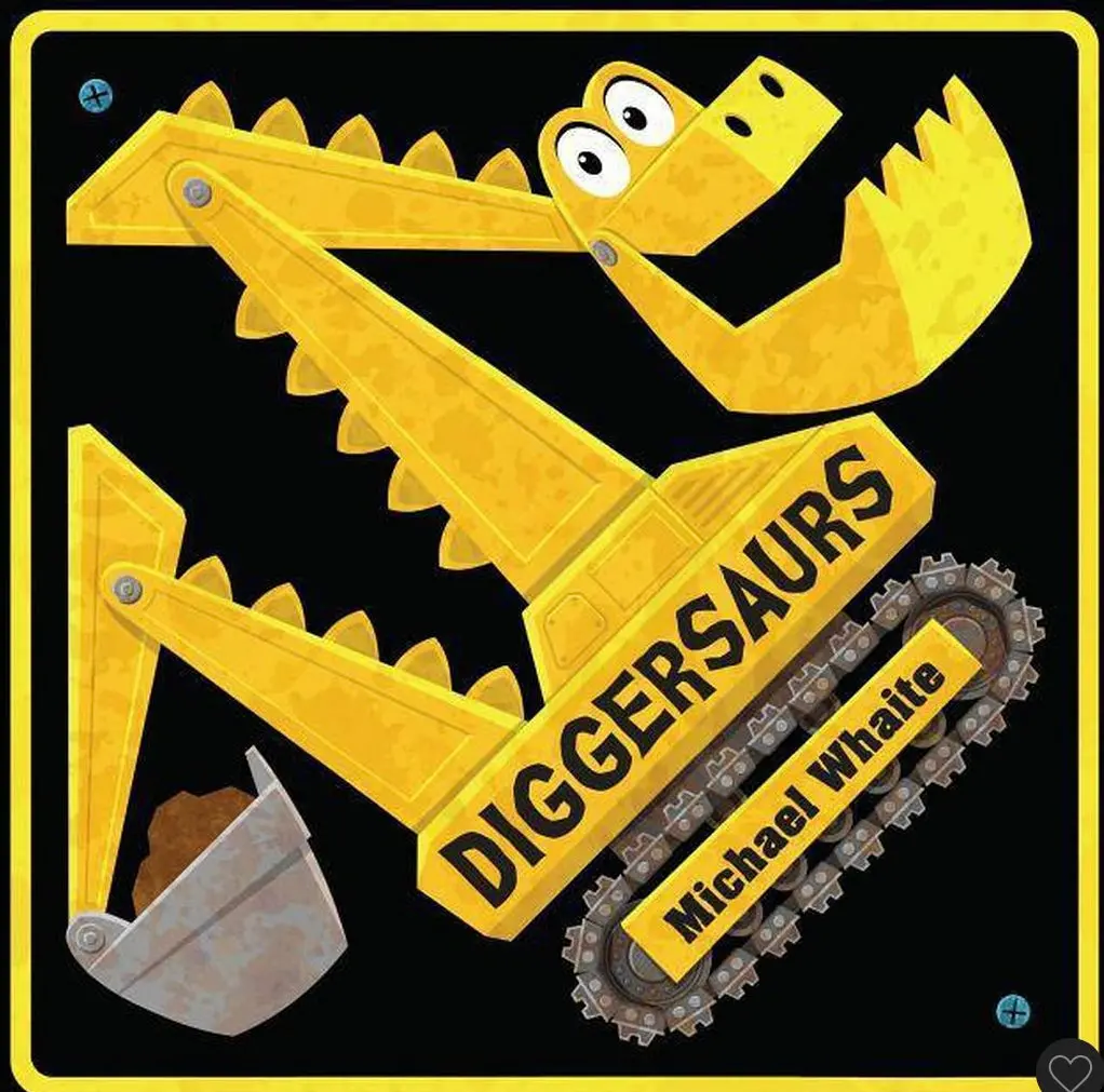 Diggersaurs - By Michael Whaite (Hardcover) 1