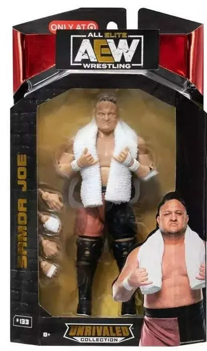 Aew All Elite Wrestling Unrivaled Collection Samoa Joe Action Figure 1