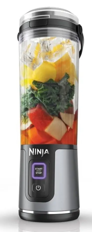 Ninja Blast 18Z Portable Blender Black/ Silver Bc151bk 1