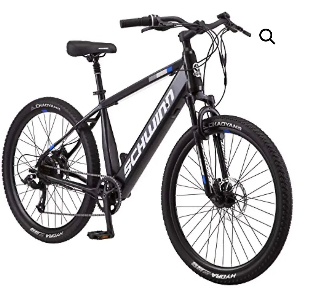 Schwinn Electric Hybrid Bike 18.5-Inch Aluminum Frame Matte Black
 Out Of Box/Assembled 1