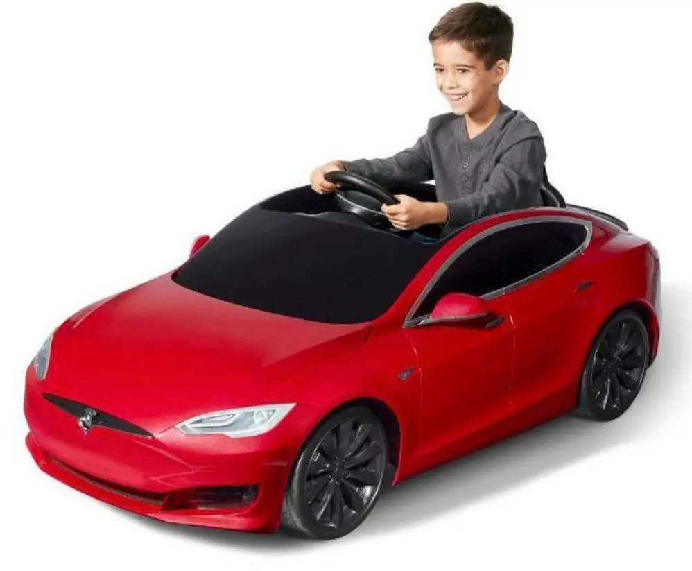 Radio Flyer 9V Kids' Tesla Model 910 Car 1
