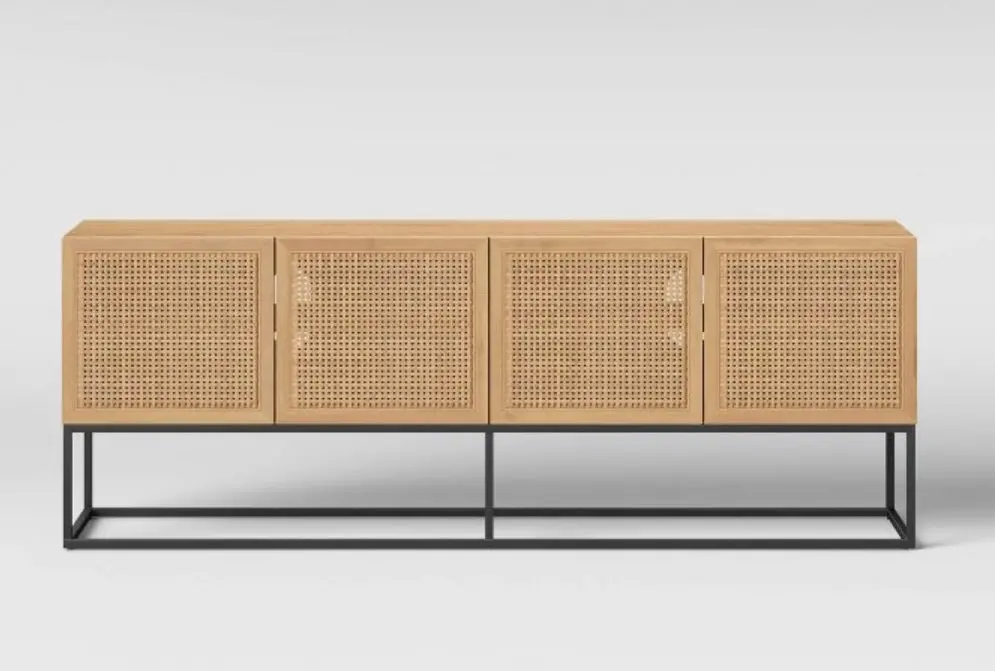 Belmar Woven Tv Stand For Tvs Up To 60"
Natural - Boxed 1