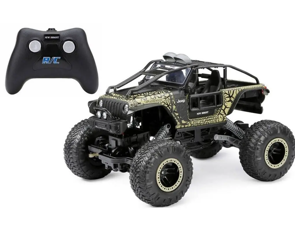 New Bright Rc Jeep Trailcat Rock Crawler - 1:14 Scale 1
