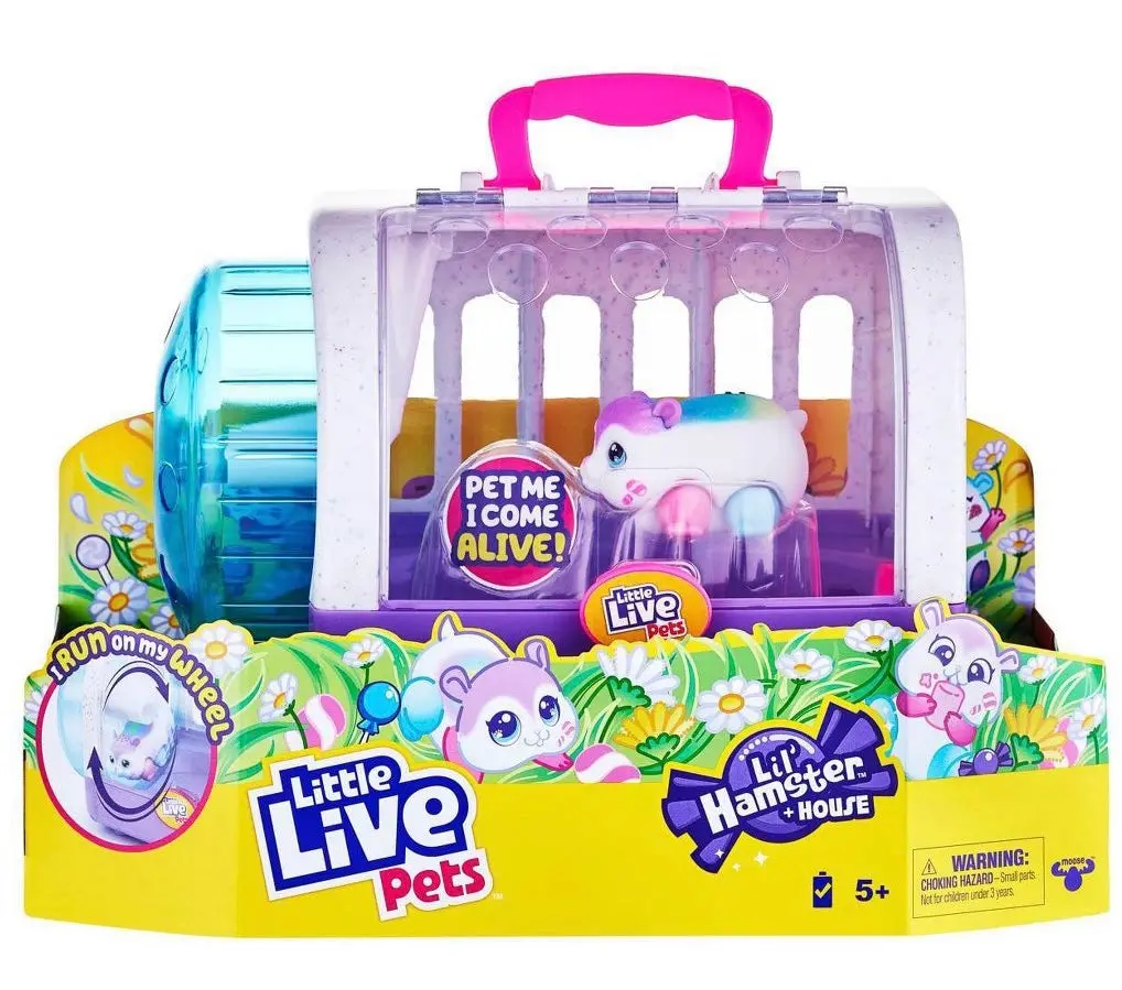 Little Live Pets Lil' Hamster + House 1