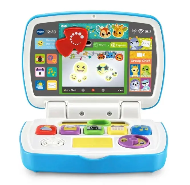 Vtech° Toddler Tech Laptop*" With Pretend Apps And Animal Friends 1