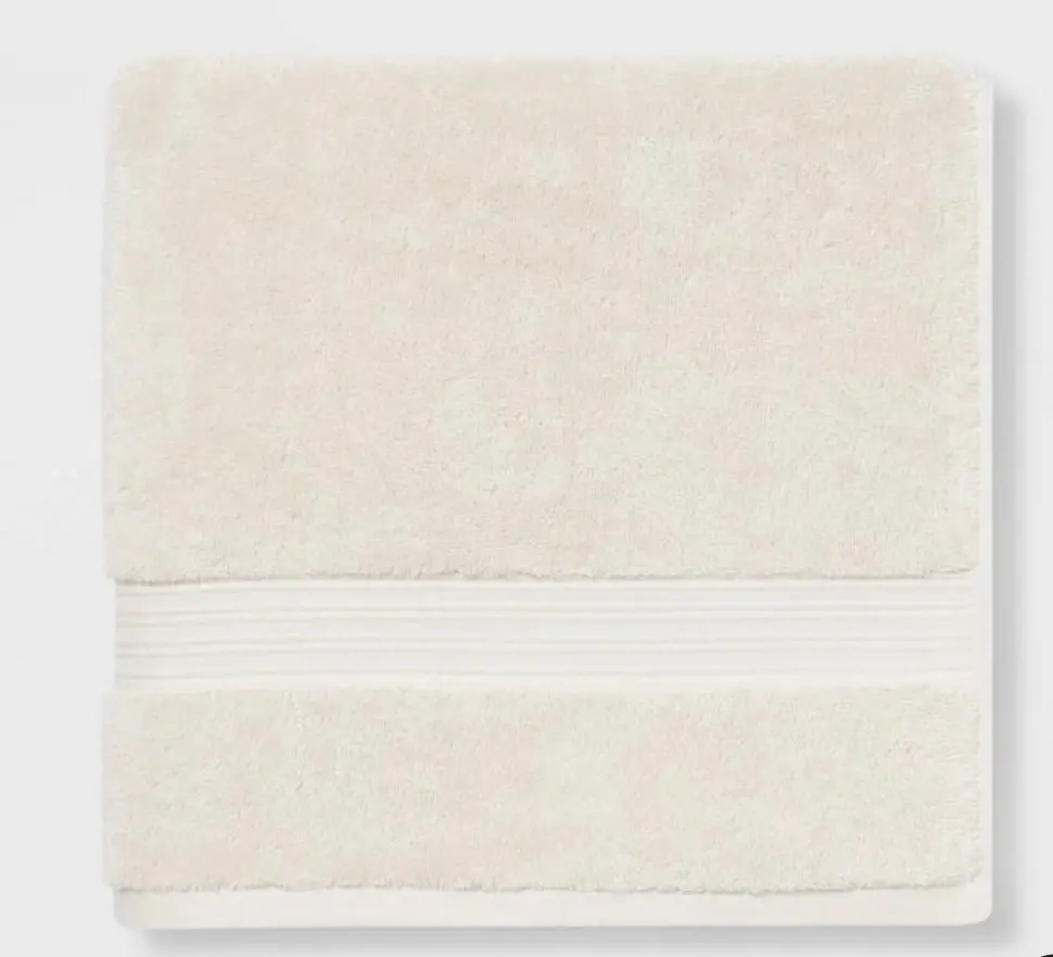 Total Fresh Antimicrobial Bath Towel Tan 1