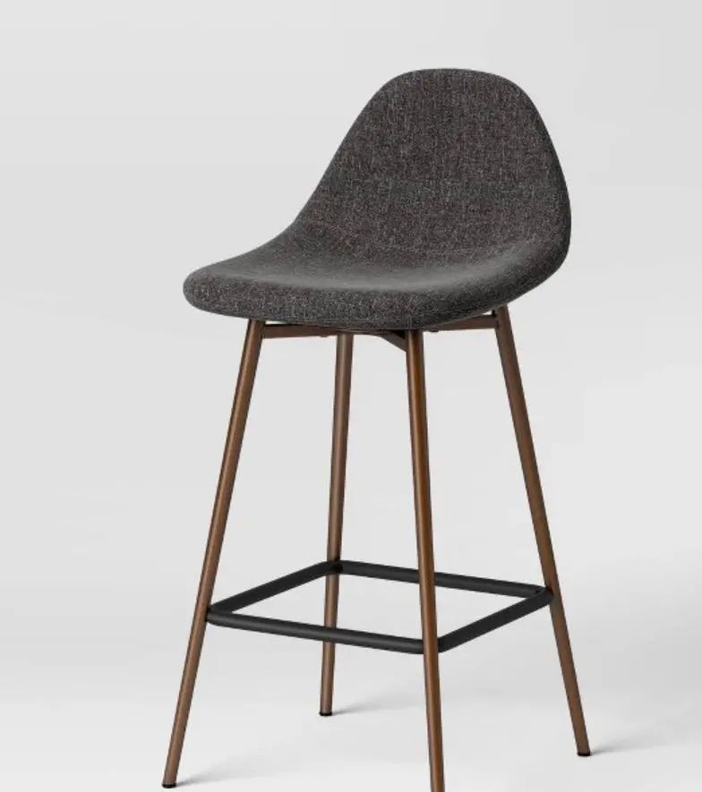 Copley Counter Height Barstool Dark Gray Boxed 1
