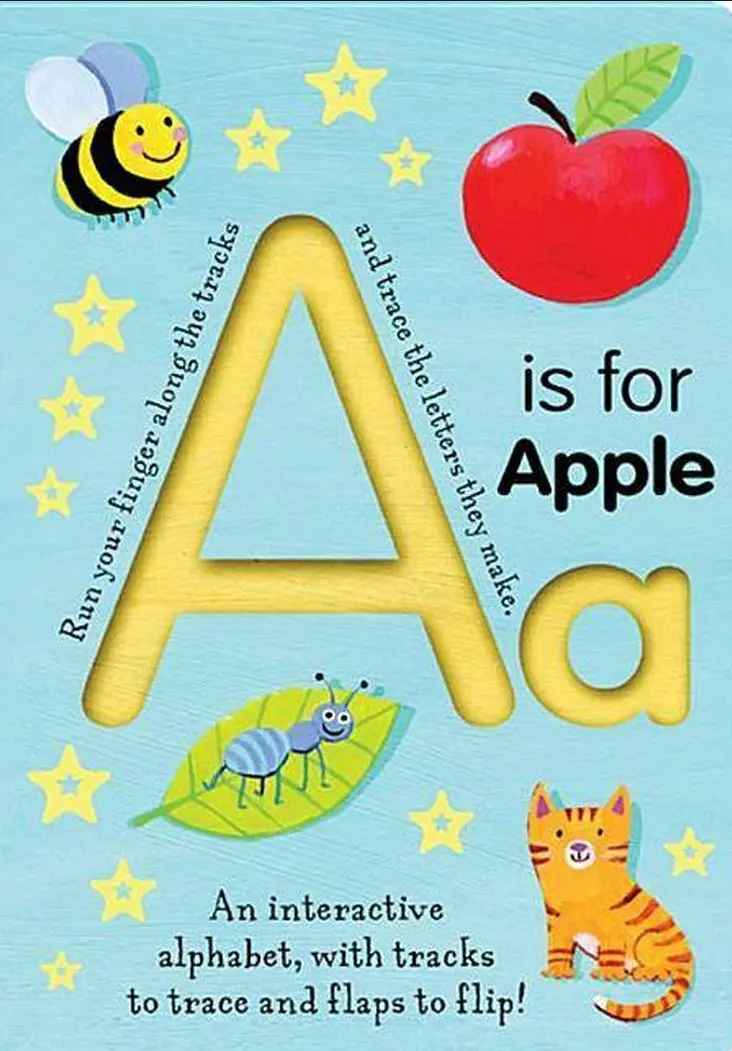 A Is For Apple - By Georgie Birkett (Board Book) 1