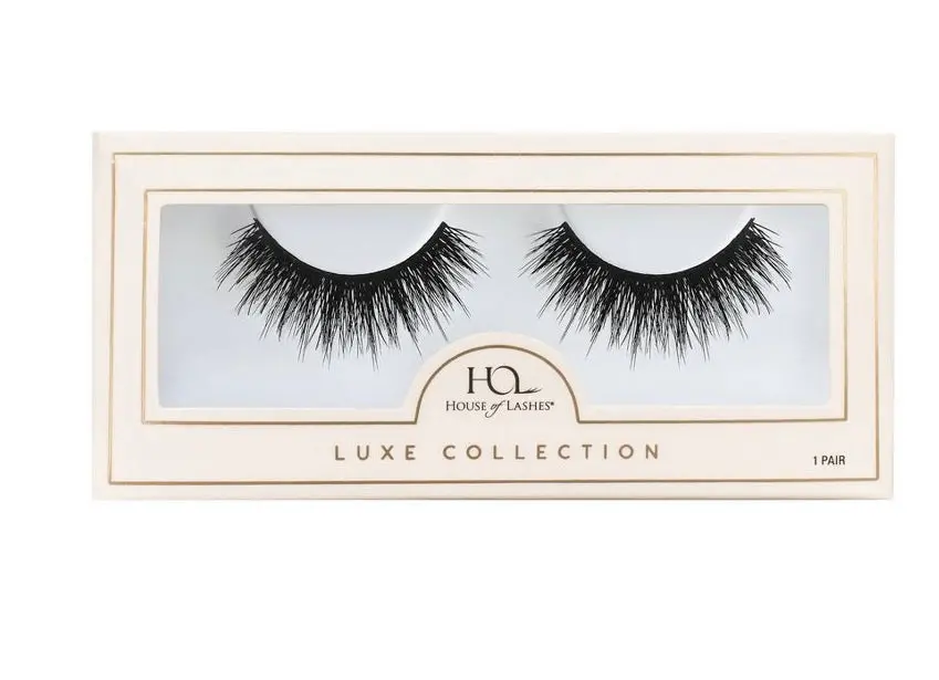 House Of Lashes Luna Luxe Full Volume 100% Cruelty-Free
Faux Mink Fibers False Eyelashes - 1 Pr 1