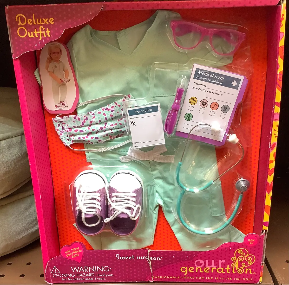 Our Generation Dollwear Sweet Surgeon 1