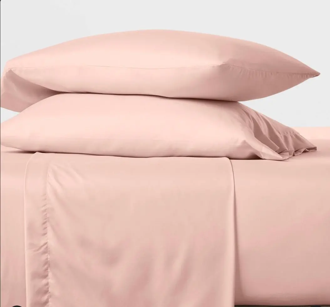 Microfiber Sheet Set Blush 1