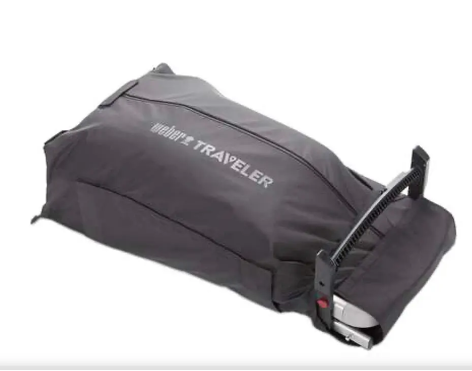 Weber Black Cargo Protector For Weber Traveler Grill 1
