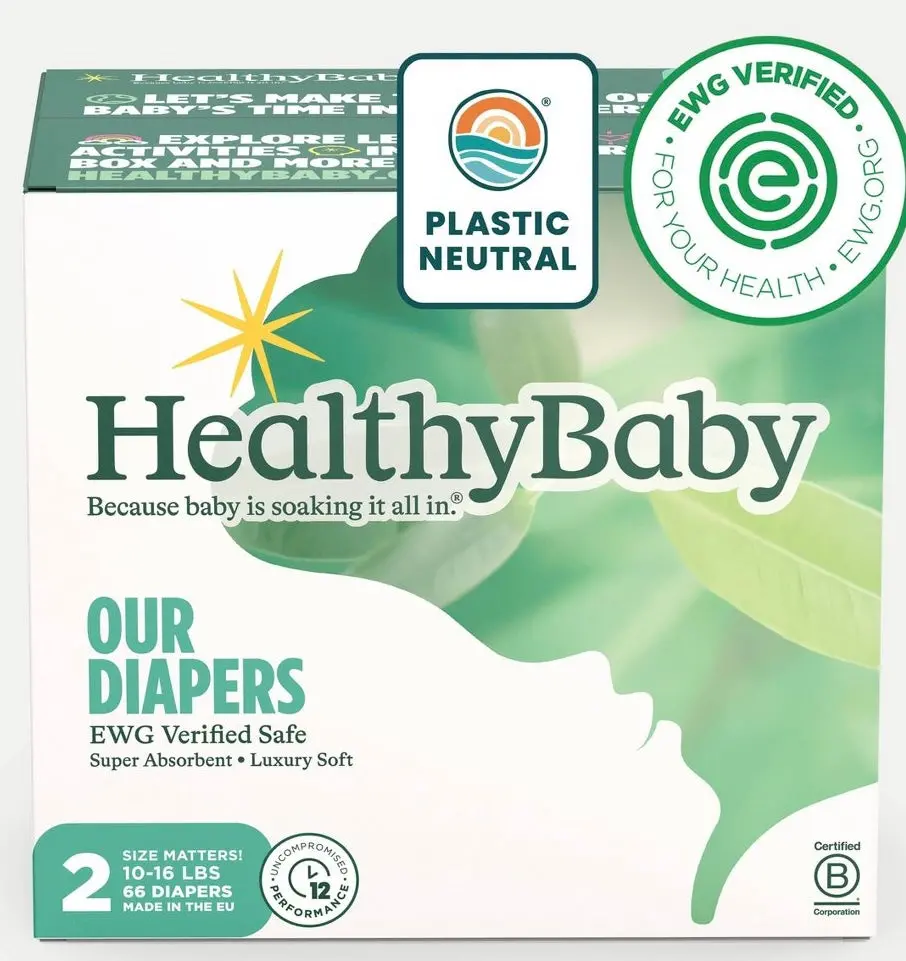 Healthy Baby Diapers - Size 2 - 66Ct 1