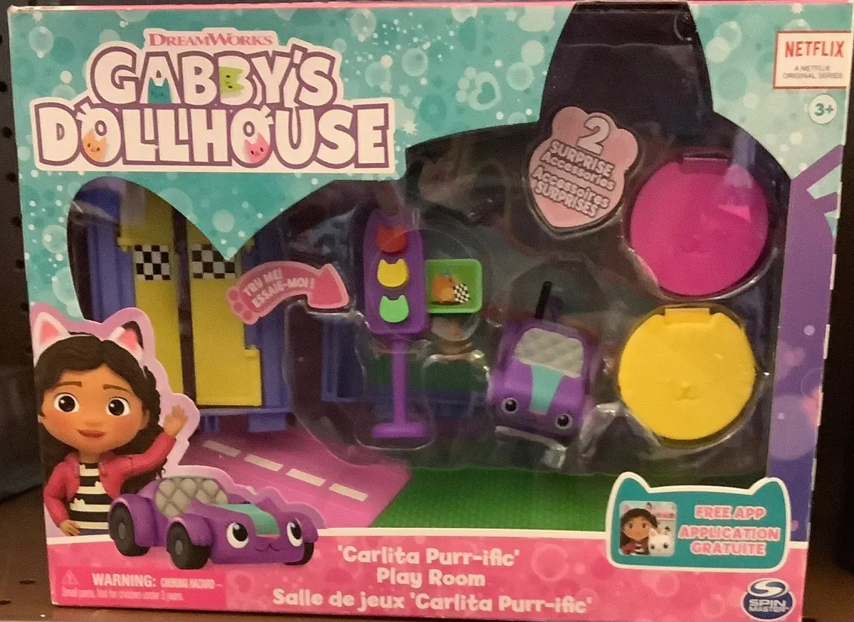 Gabbys Dollhouse Carlotta Purr-Ific Playroom 1
