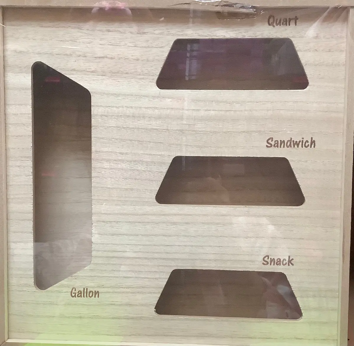 Damage See Picture!! Ziplock Bag Dispenser Chase Organizer 1