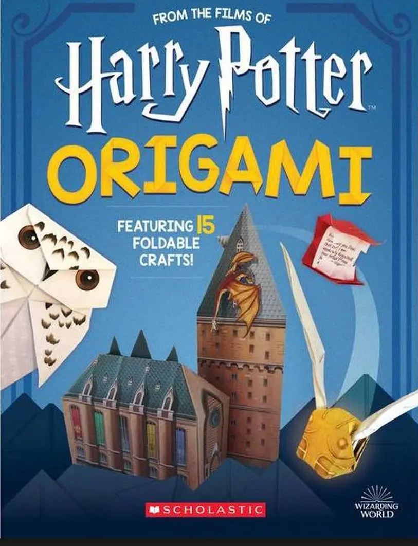 Harry Potter Origami: Fifteen Paper-Folding Projects Straight From The Wizarding World! - (Paperback) - By Scholastic Inc. 1