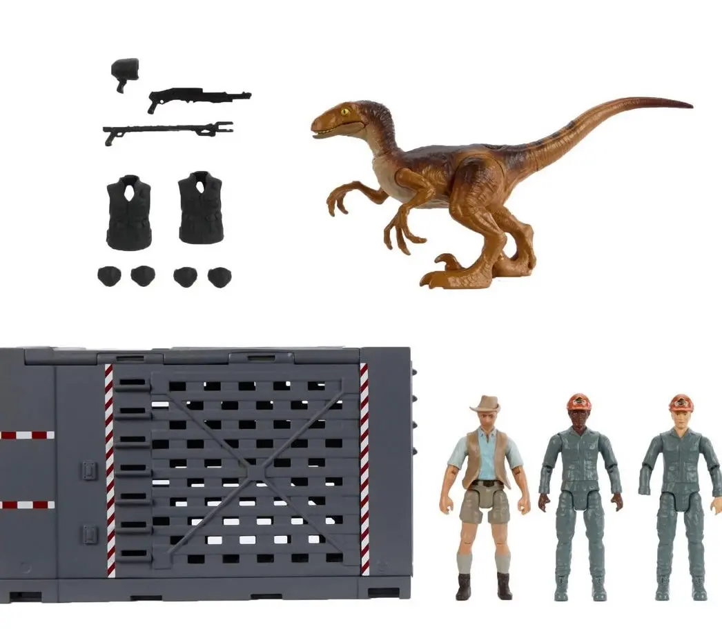 Jurassic World Legacy Velociraptor Containment Chaos
Action Figure Playset 1