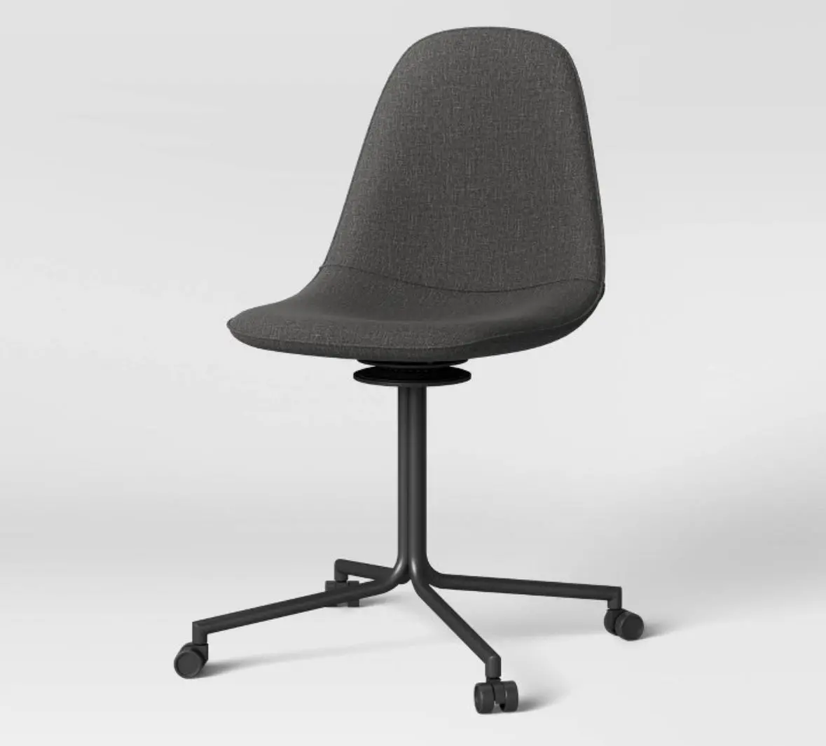 Copley Fully Assembled Office Chair With Casters Dark Gray - Boxed 1