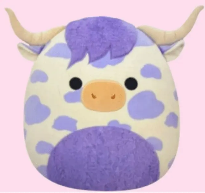 Squishmallows 16" Conway The Purple Spotted Highland Cow Plush Toy 1