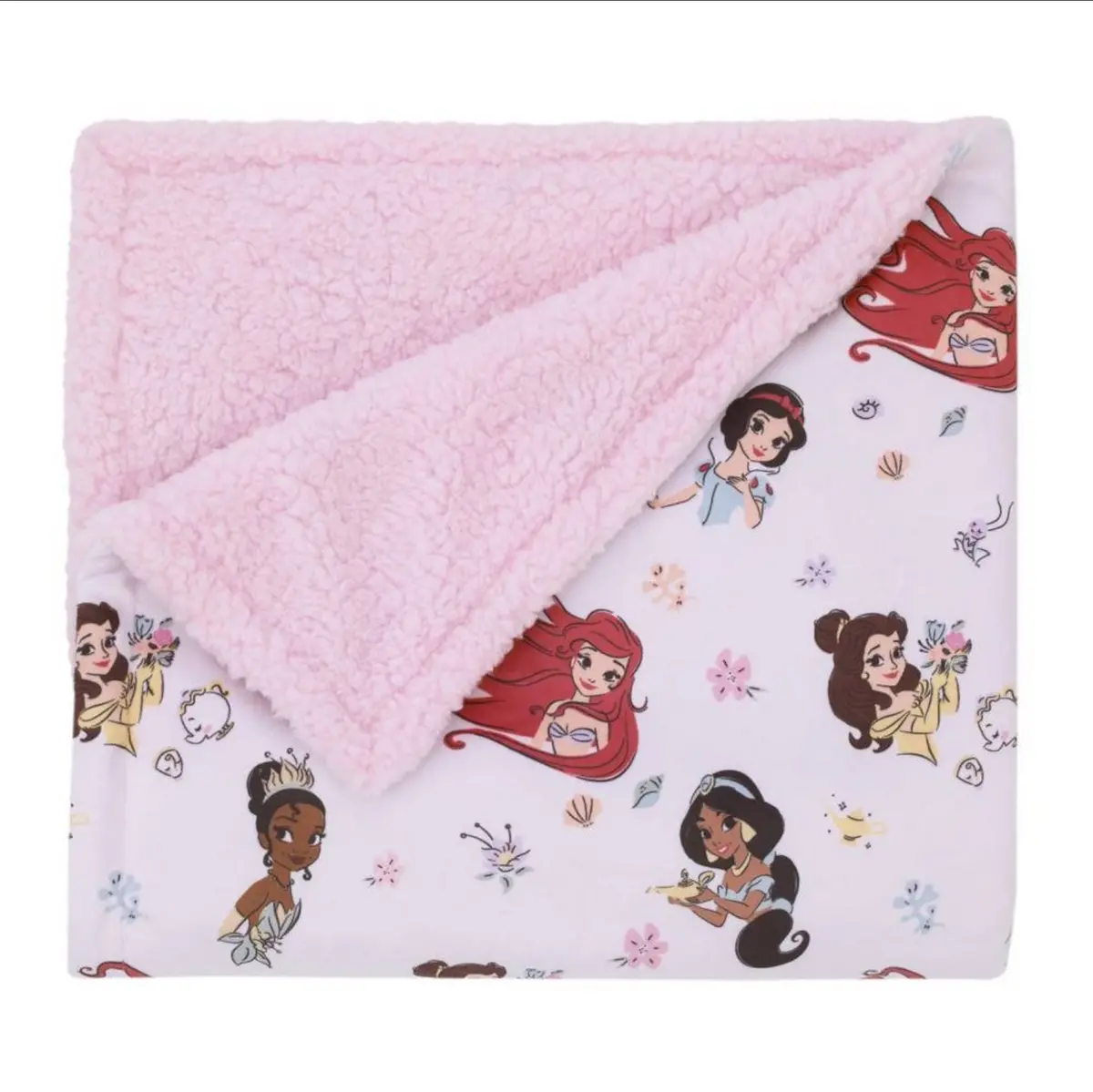Disney Princess Plush Baby Blanket 1