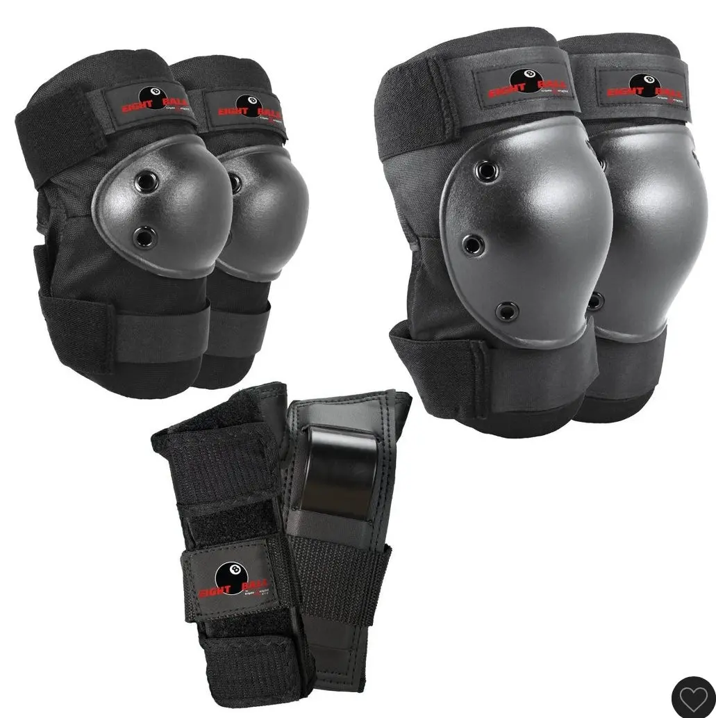 Eight Ball Kids' 8+ Pad Set 3Pk - Black 1