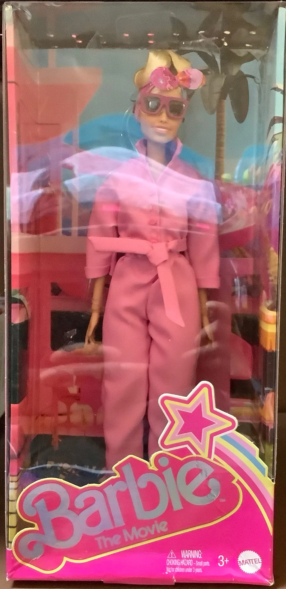 Barbie The Movie Collectible Doll Margot Robbie As Barbie In
Pink Power Jumpsuit 1