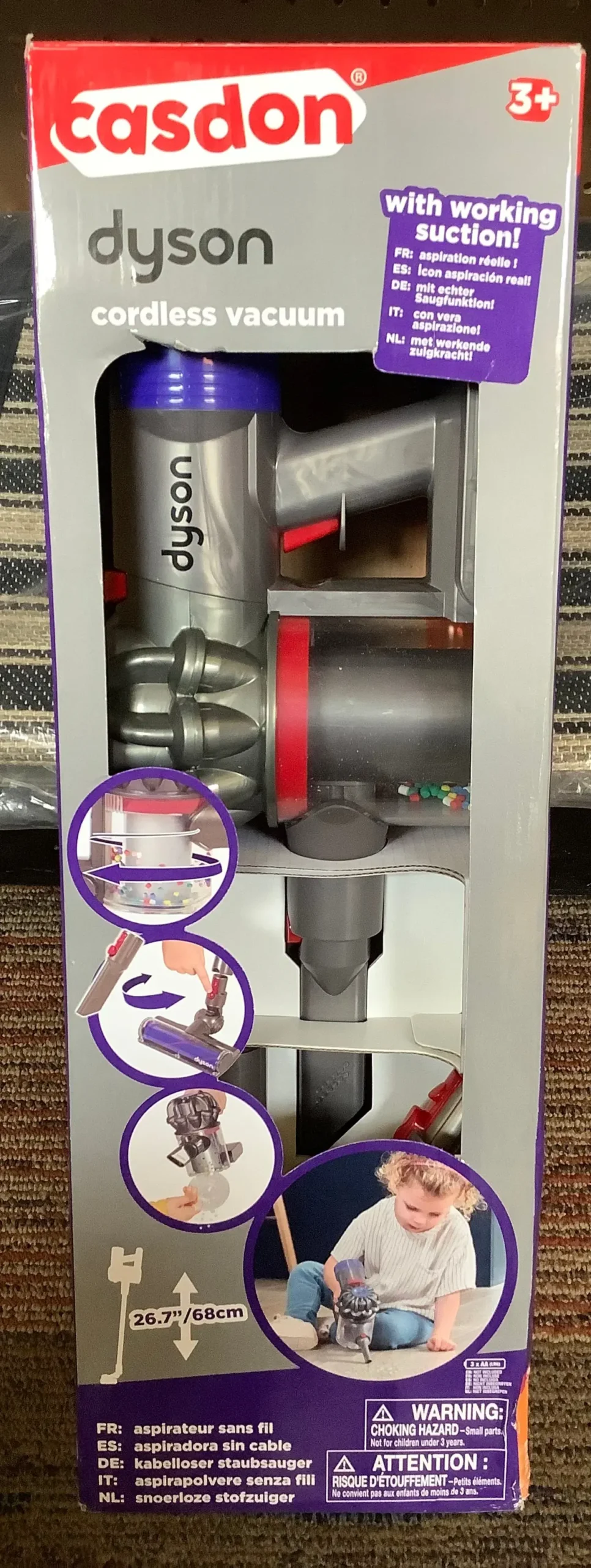 Dyson Cord Free Toy Vacuum 1