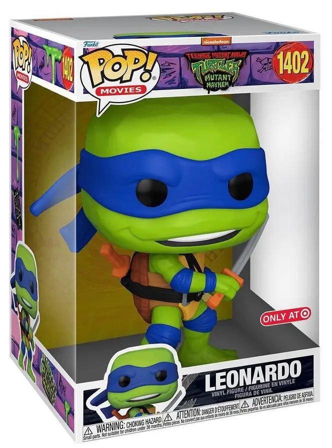 Funko Pop! Movies: Teenage Mutant Ninja Turtles Mutant Mayhem - Jumbo Leonardo 1