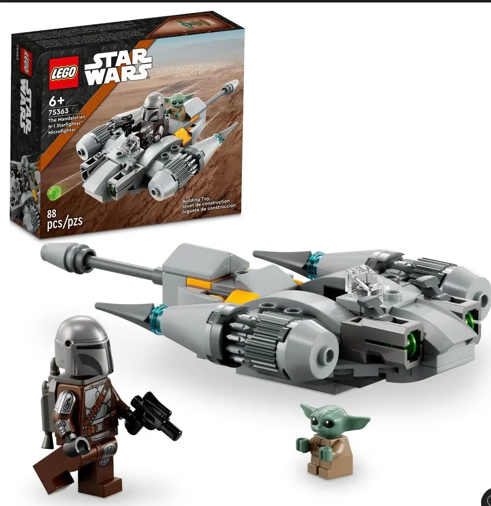 Lego Star Wars The Mandalorian's N-1 Starfighter
Microfighter 75363 1