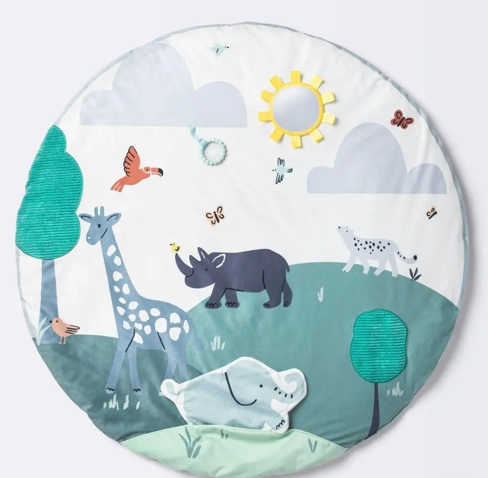 Two By Two Animal Interactive Playmat 1