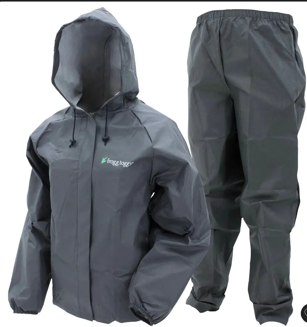 Frogg Toggs Ultra-Light Rainsuit L/Xl - Carbon Black 1