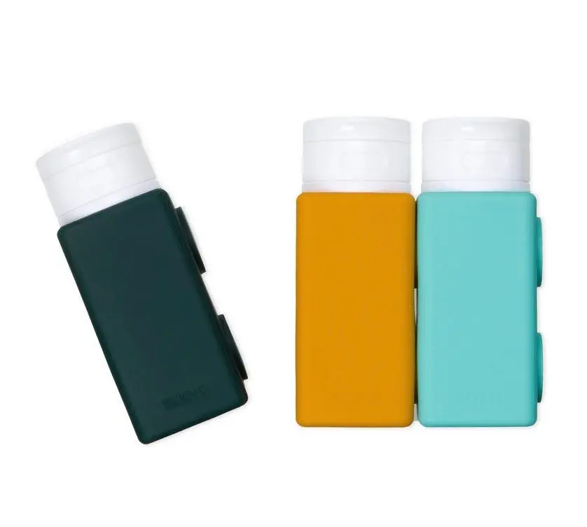 Wndr Ln 3Pc 3.4Oz Magnetic Silicone Travel Beauty
Bottle Set 1