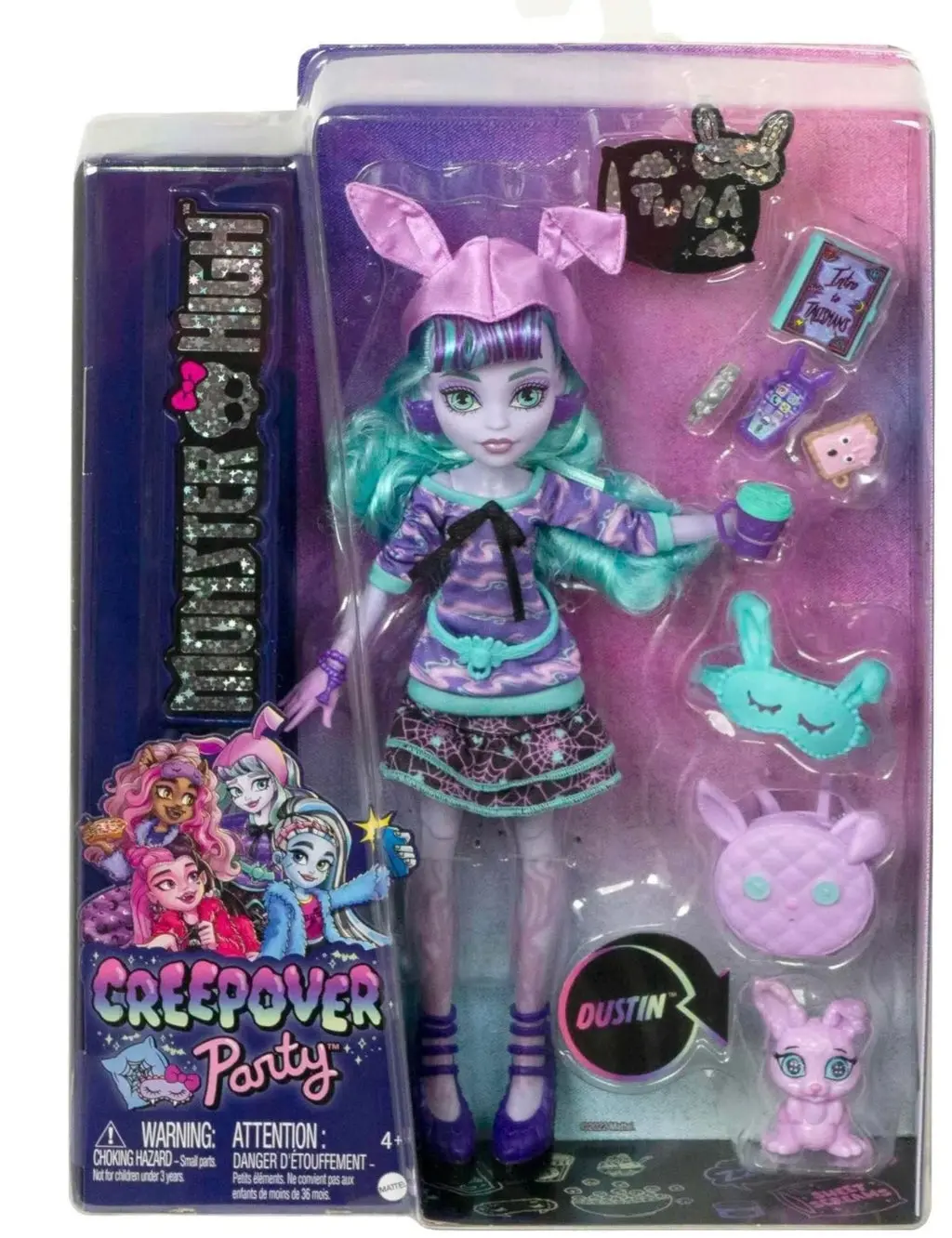 Monster High Creepover Party Twyla Doll Monster High Creepover Party Clawdeen Wolf Doll 1