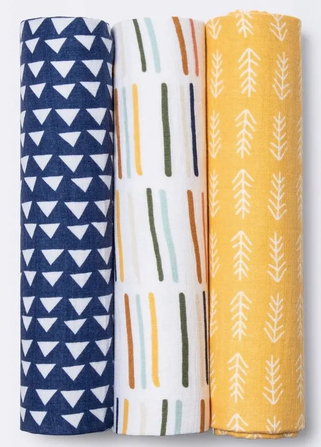 Muslin Swaddle Blankets Primary 1