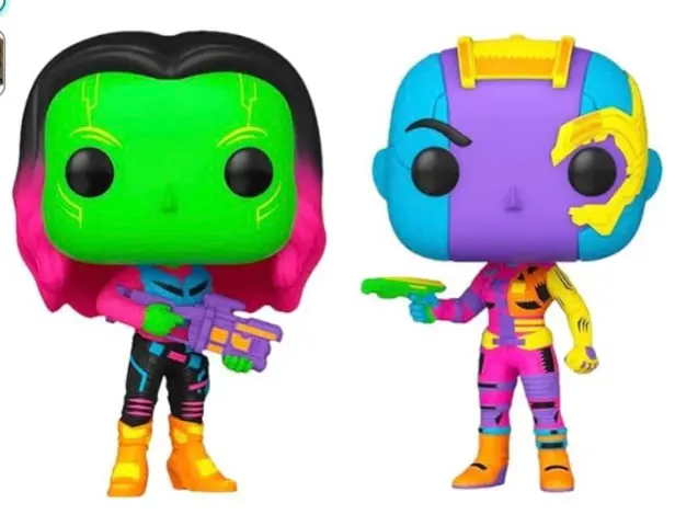 Pop! Exclusive Black Light Two Pack Marvel Guardians Of The Galaxy Vol. 2
Gamora & Nebula #2 2