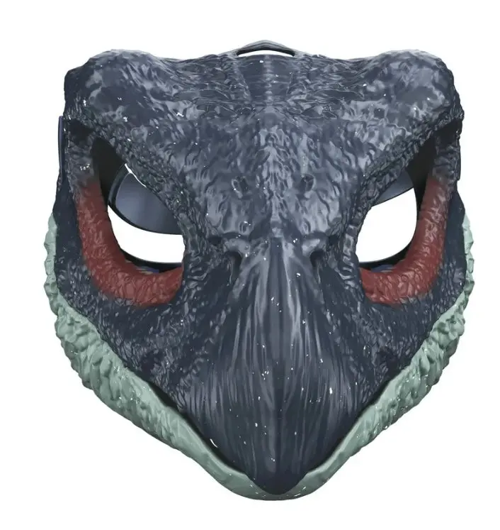 Jurassic World Dominion Therizinosaurus Dinosaur Mask With Opening Jaw, 1