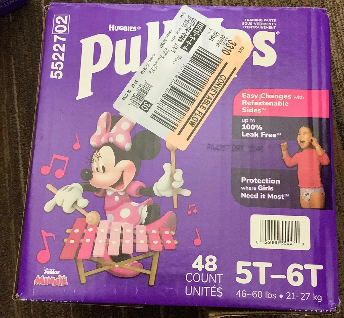 Pull-Ups Girls' Learning Designs Training Pants Giga Pack - Size 5T-6T - 48Ct 1