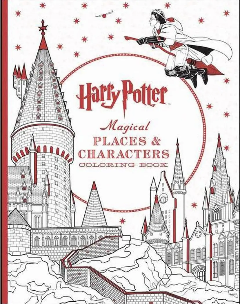 Harry Potter Magical Places & Characters Coloring Book (Paperback) By Scholastic 1